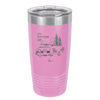 I'd Rather be Camping with Mountians - Laser Engraved Stainless Steel Drinkware - 1727 -