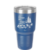 I'd Rather be Camping with Mountians - Laser Engraved Stainless Steel Drinkware - 1727 -