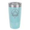 Kitty Hearts Frame - Laser Engraved Stainless Steel Drinkware - 1730 -
