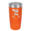 Cat Couple Cuddles - Laser Engraved Stainless Steel Drinkware - 1731 -