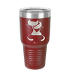 Cat Couple Cuddles - Laser Engraved Stainless Steel Drinkware - 1731 -