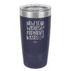 New Year Wishes Midnight Kisses - Laser Engraved Stainless Steel Drinkware - 1736 -