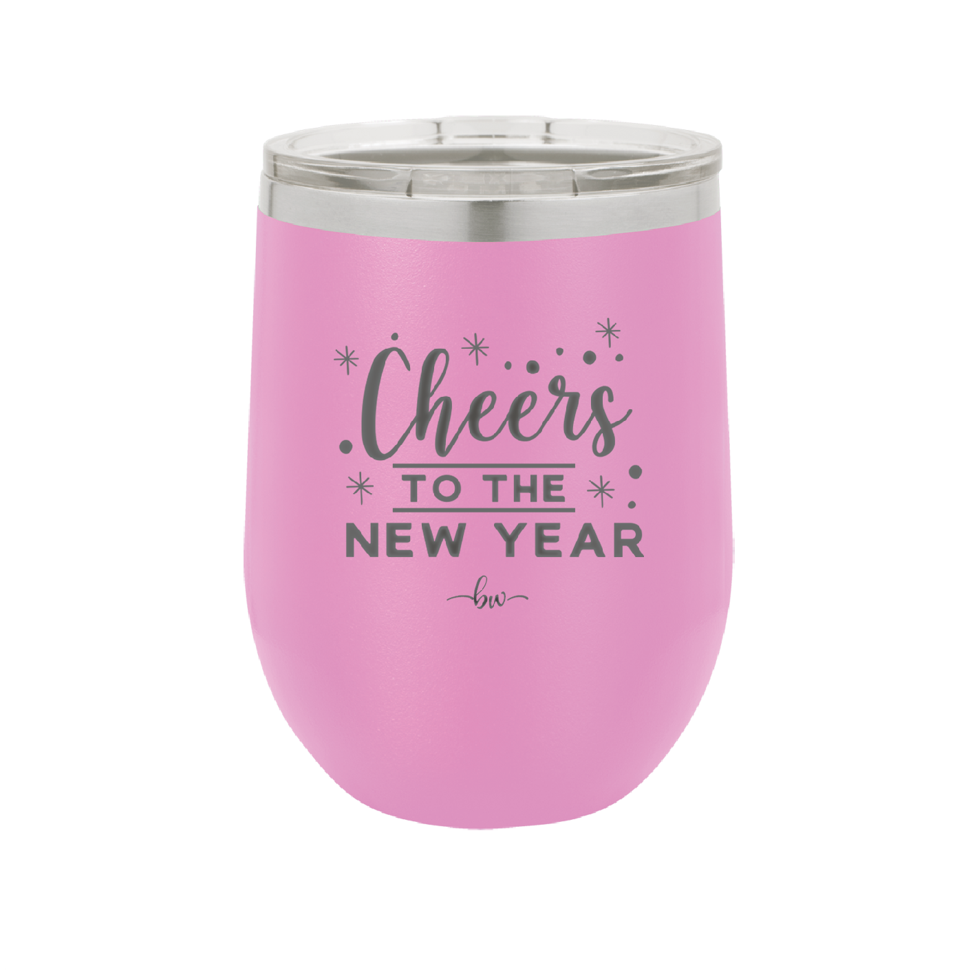 Cheers to the New Year - Laser Engraved Stainless Steel Drinkware - 1737 -