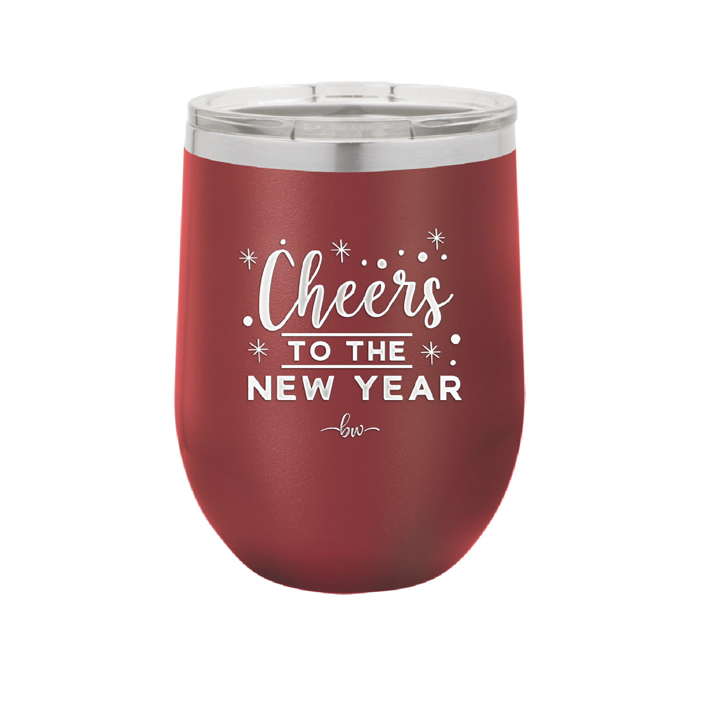 Cheers to the New Year - Laser Engraved Stainless Steel Drinkware - 1737 -