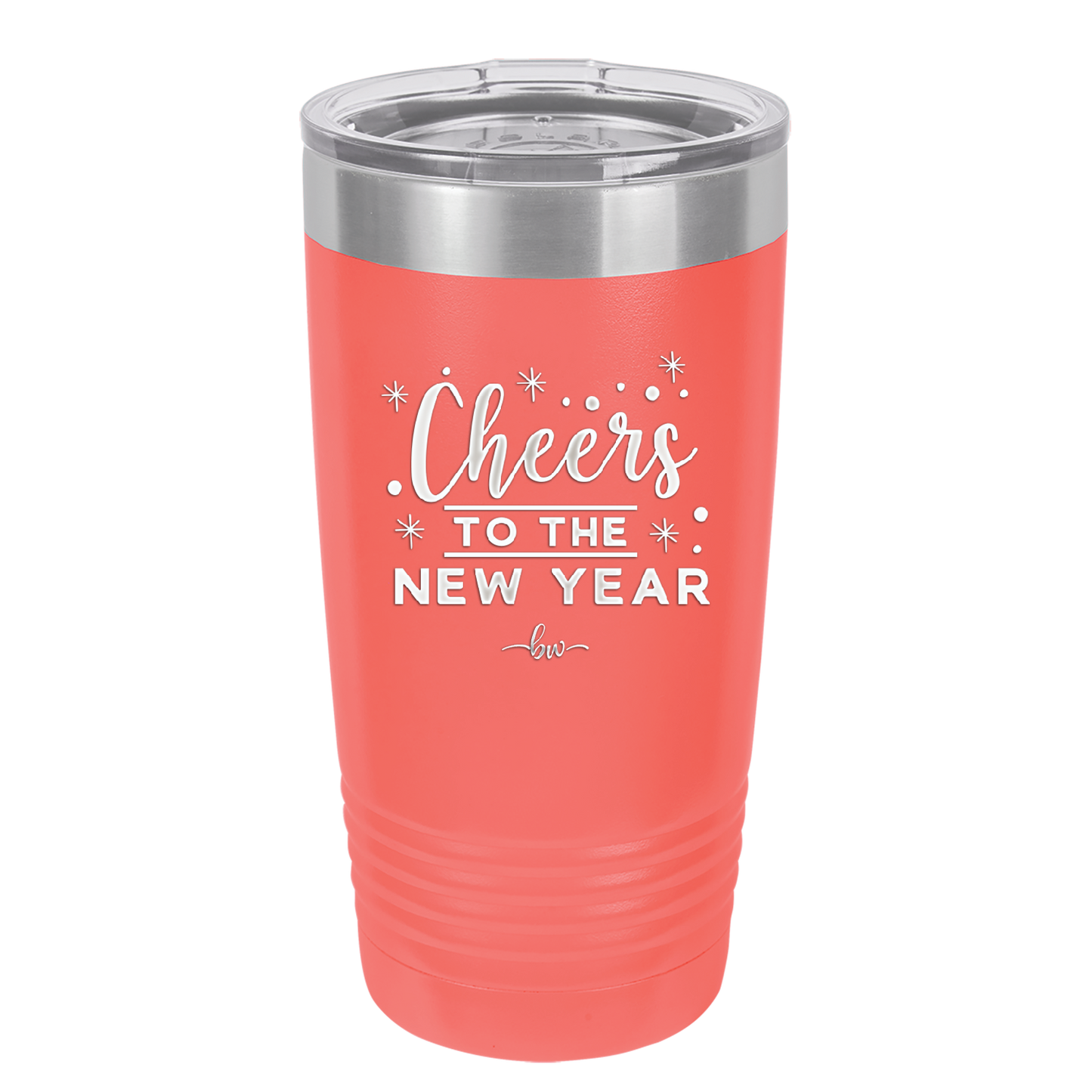 Cheers to the New Year - Laser Engraved Stainless Steel Drinkware - 1737 -