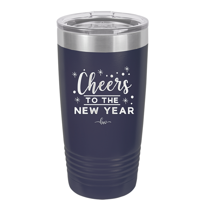 Cheers to the New Year - Laser Engraved Stainless Steel Drinkware - 1737 -