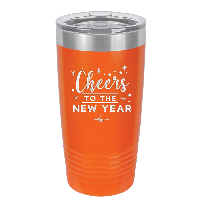 Cheers to the New Year - Laser Engraved Stainless Steel Drinkware - 1737 -