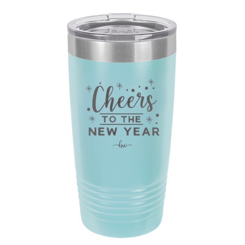 Cheers to the New Year - Laser Engraved Stainless Steel Drinkware - 1737 -