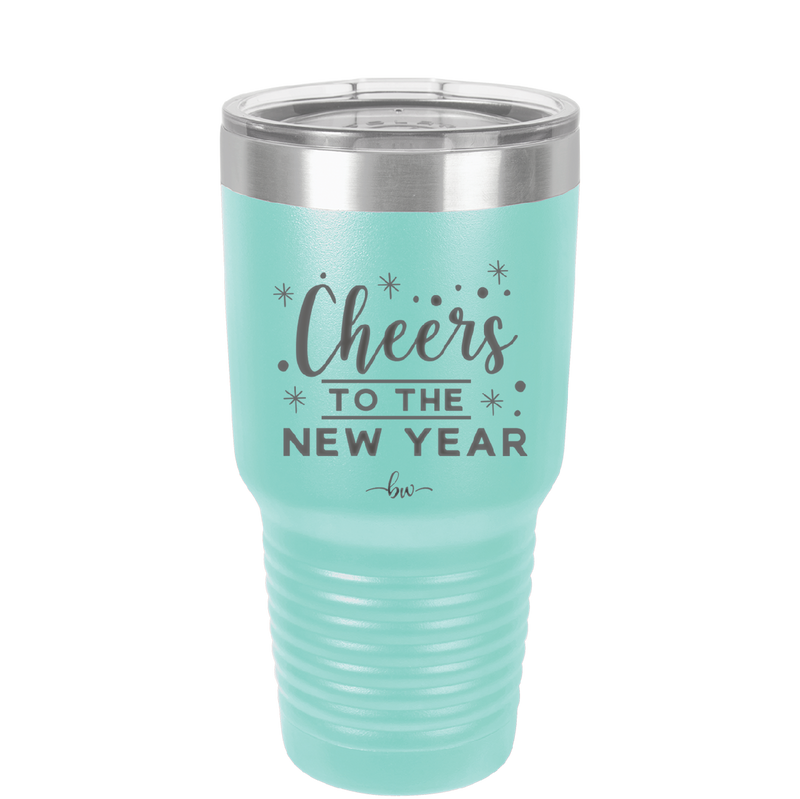 Cheers to the New Year - Laser Engraved Stainless Steel Drinkware - 1737 -