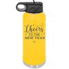 Cheers to the New Year - Laser Engraved Stainless Steel Drinkware - 1737 -