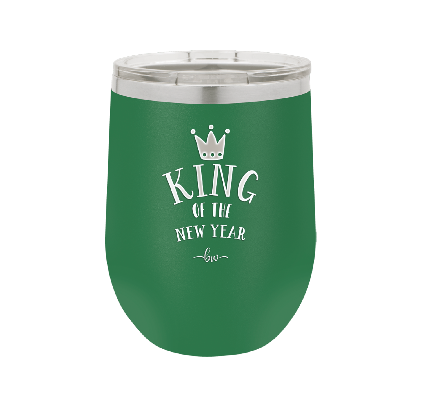 King of the New Year - Laser Engraved Stainless Steel Drinkware - 1739 -