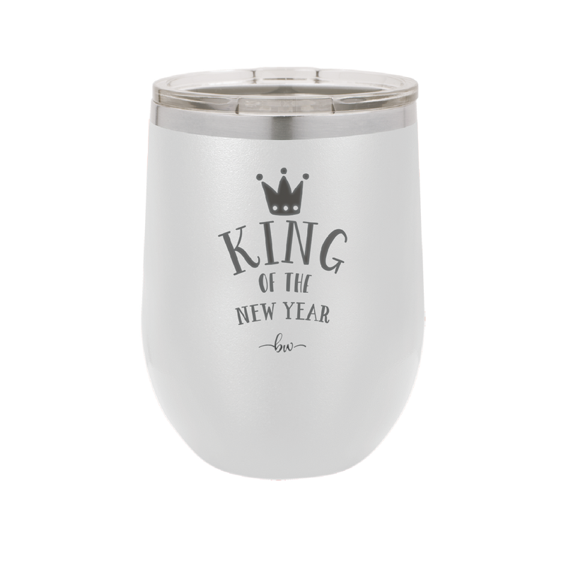 King of the New Year - Laser Engraved Stainless Steel Drinkware - 1739 -