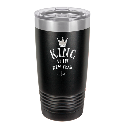 King of the New Year - Laser Engraved Stainless Steel Drinkware - 1739 -