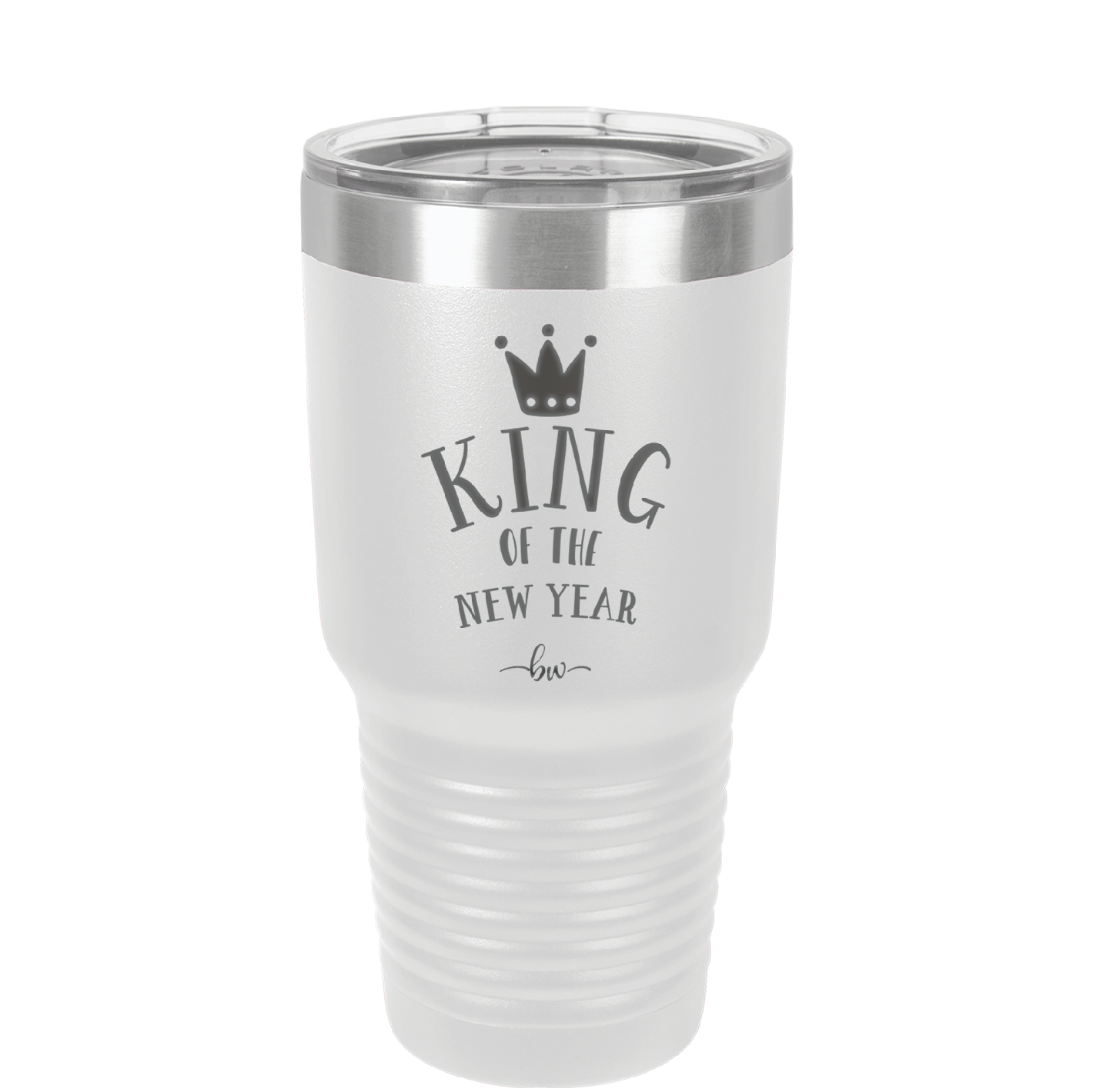 King of the New Year - Laser Engraved Stainless Steel Drinkware - 1739 -