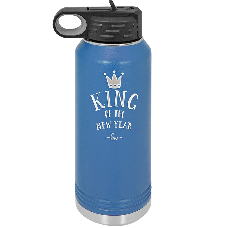 King of the New Year - Laser Engraved Stainless Steel Drinkware - 1739 -