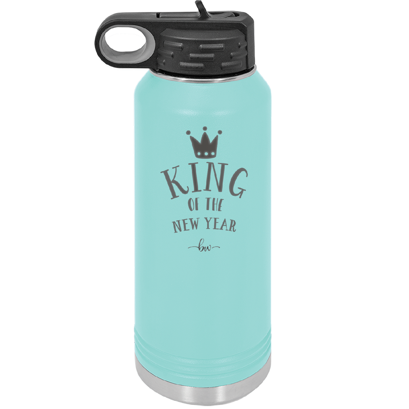 King of the New Year - Laser Engraved Stainless Steel Drinkware - 1739 -