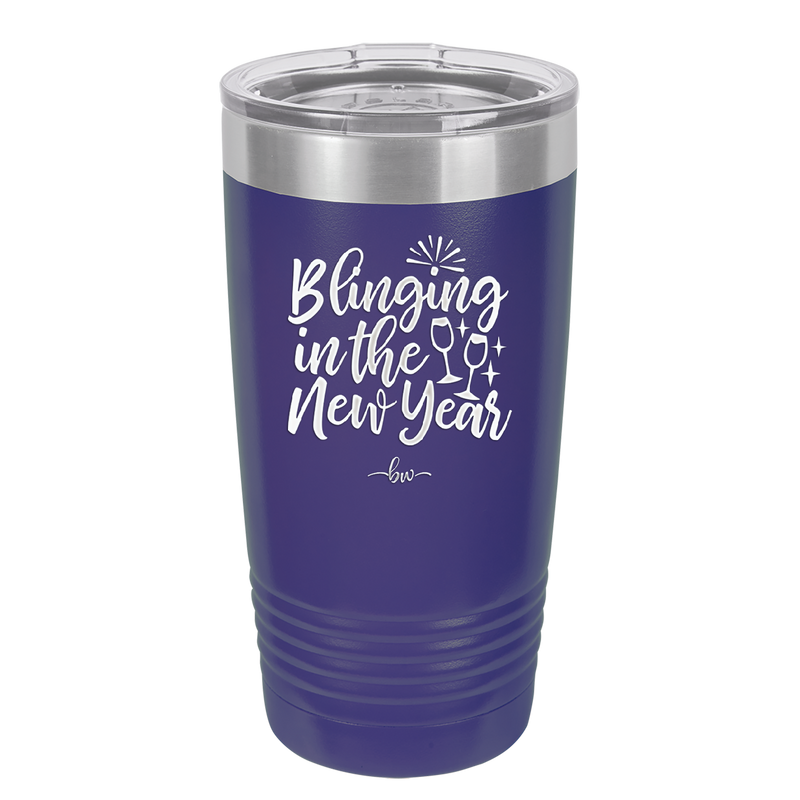 Blinging in the New Year - Laser Engraved Stainless Steel Drinkware - 1740 -