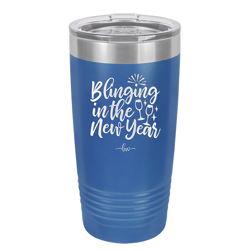 Blinging in the New Year - Laser Engraved Stainless Steel Drinkware - 1740 -