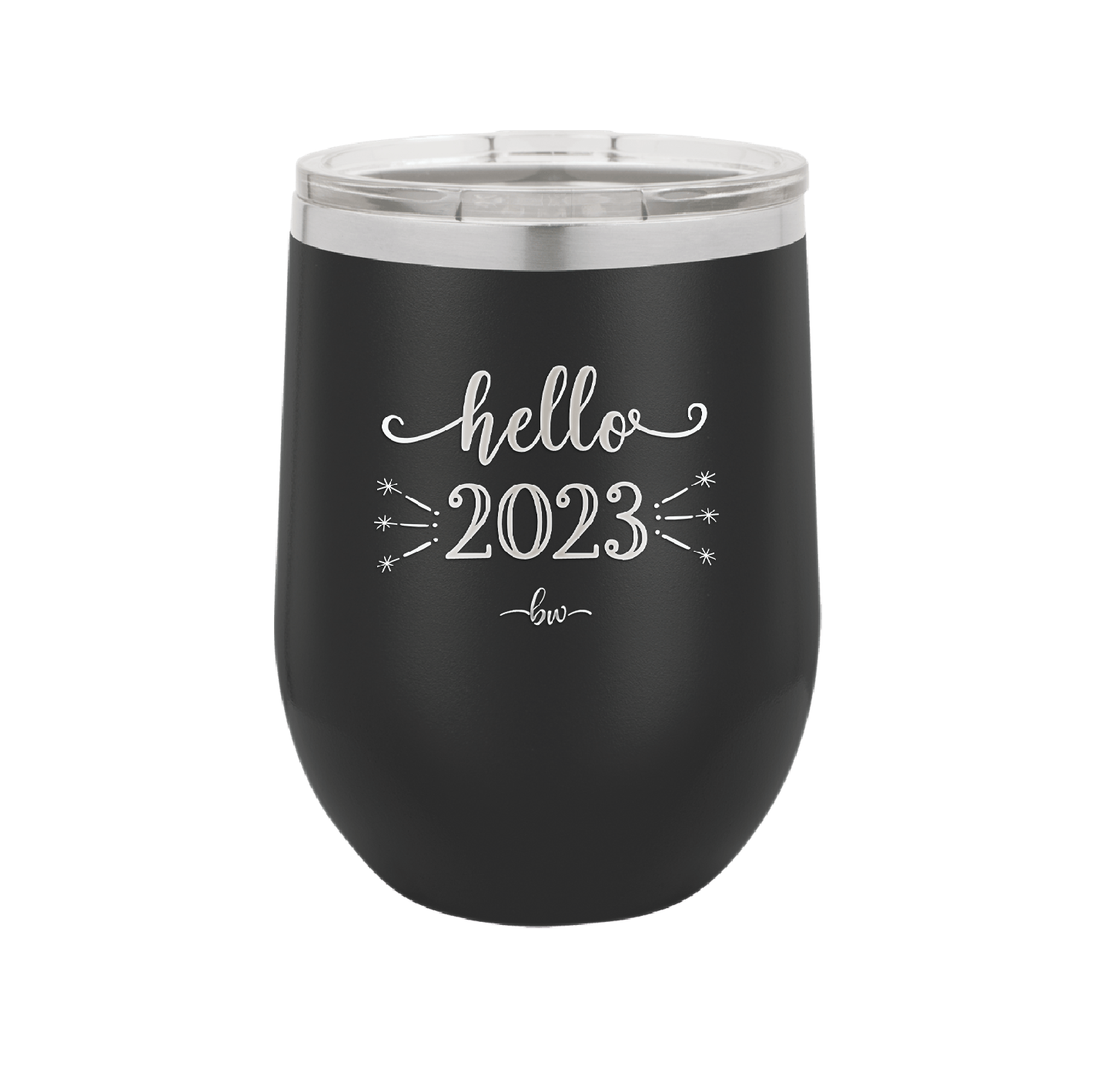 Hello 2023 - Laser Engraved Stainless Steel Drinkware - 1741 -