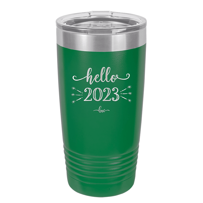 Hello 2023 - Laser Engraved Stainless Steel Drinkware - 1741 -