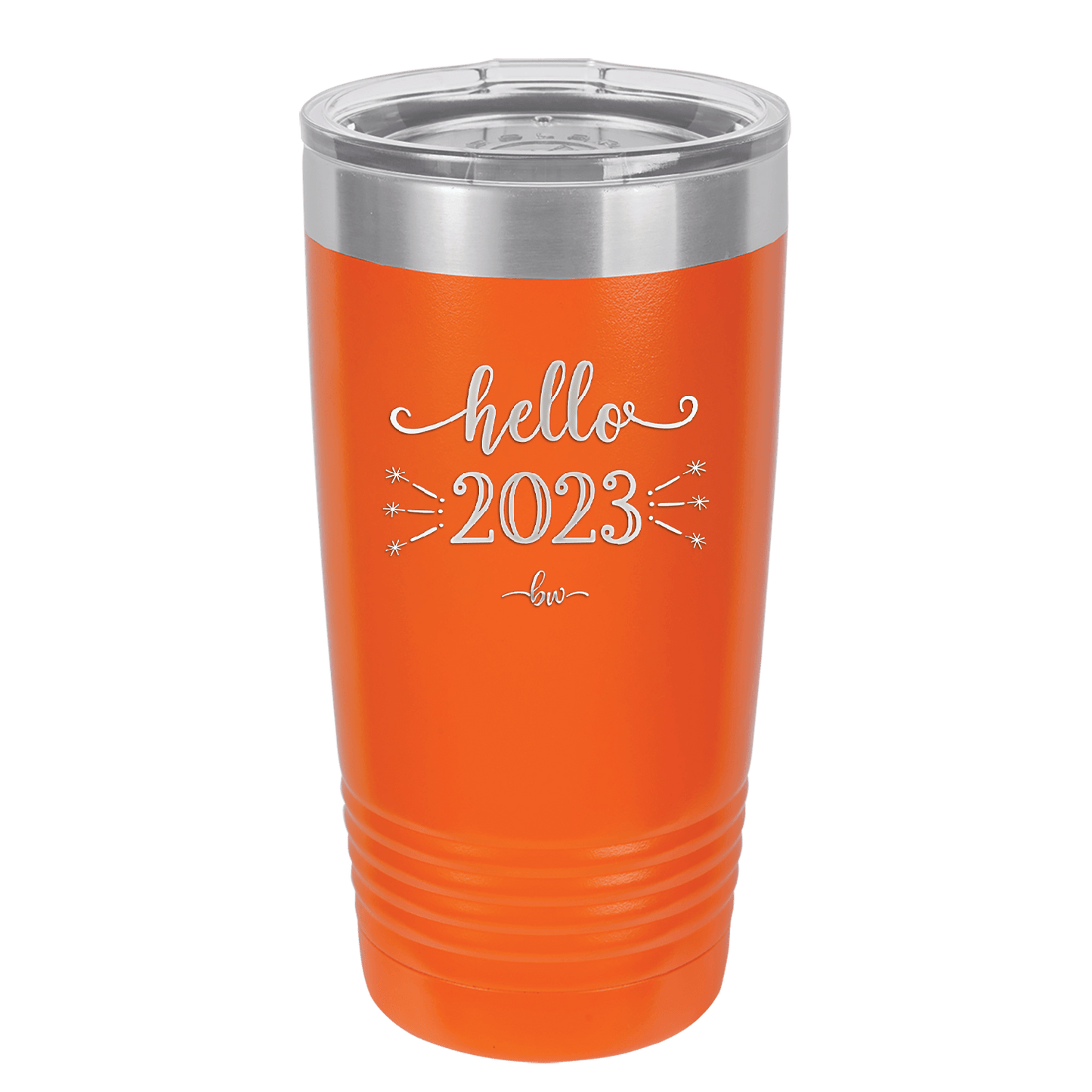Hello 2023 - Laser Engraved Stainless Steel Drinkware - 1741 -