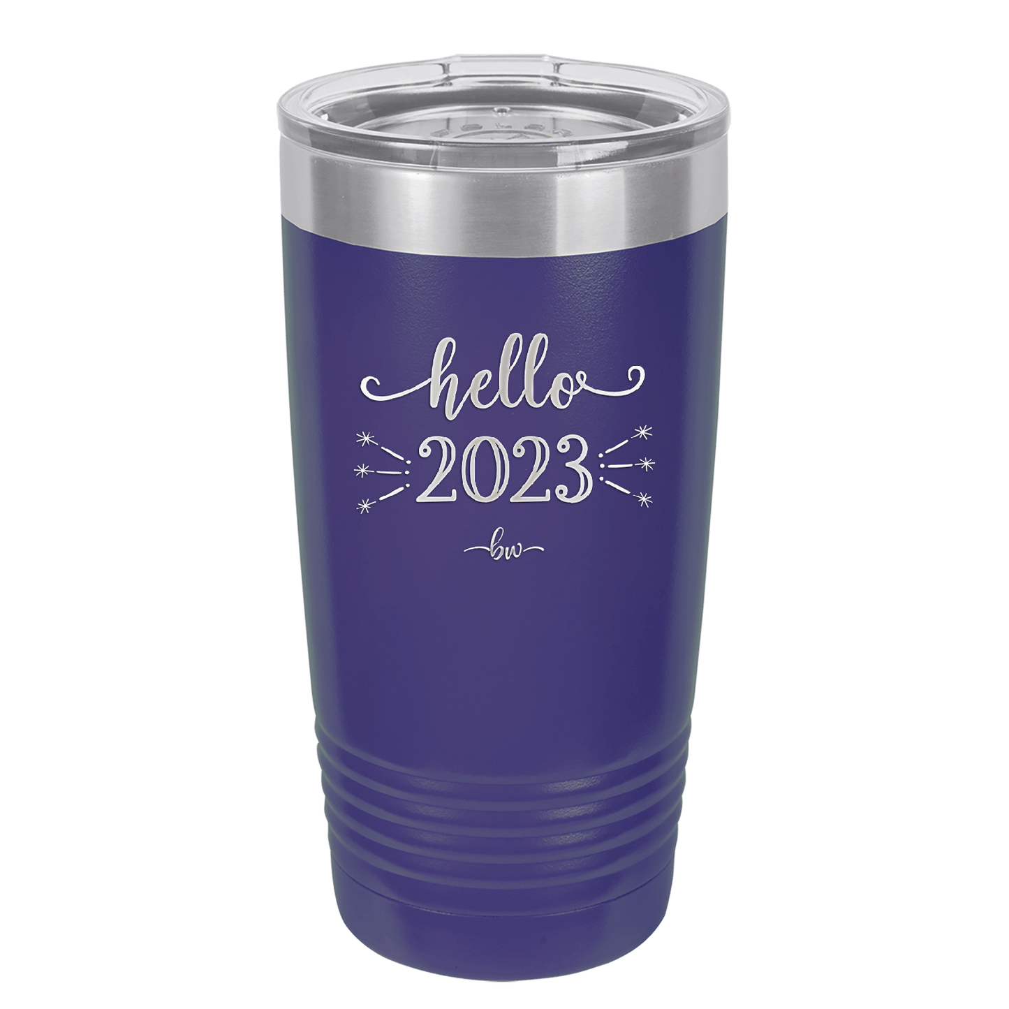 Hello 2023 - Laser Engraved Stainless Steel Drinkware - 1741 -
