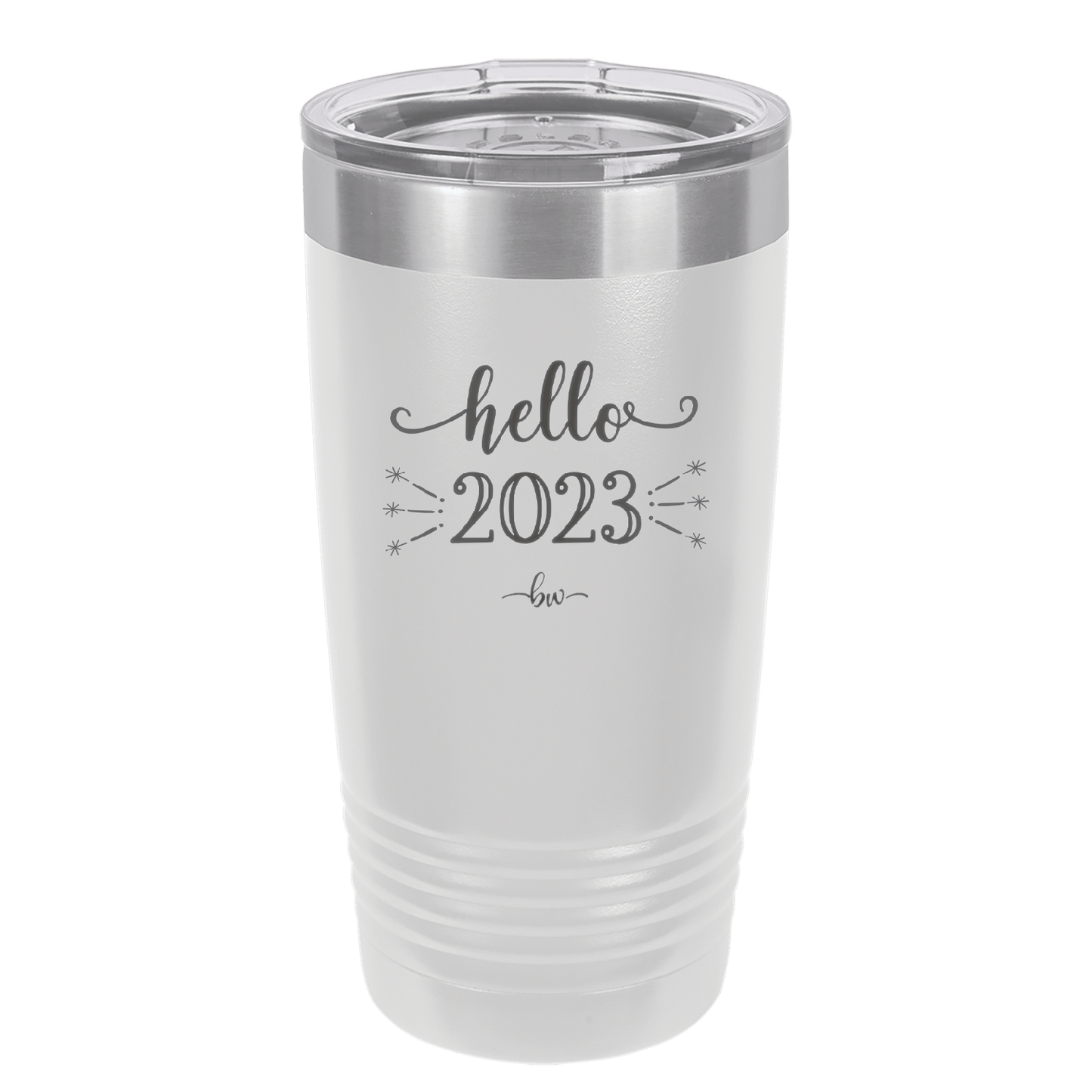 Hello 2023 - Laser Engraved Stainless Steel Drinkware - 1741 -
