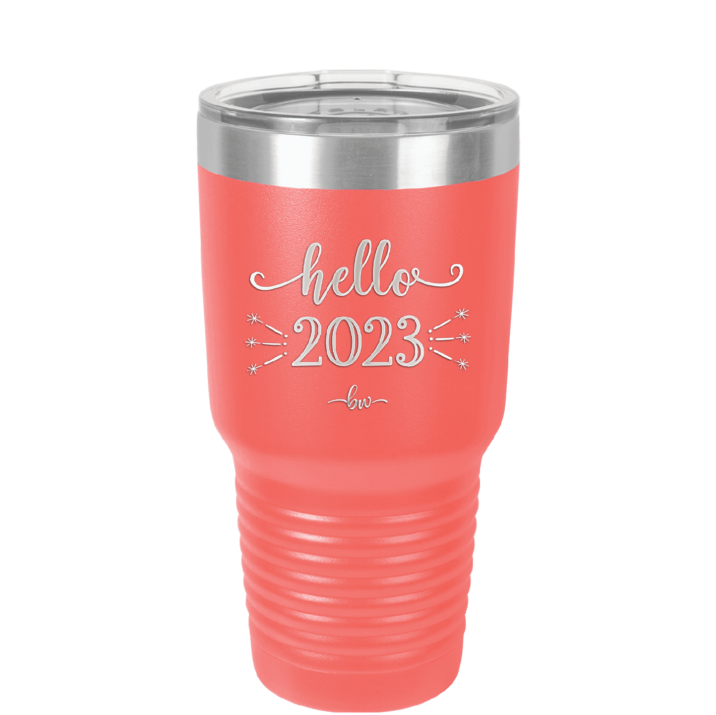 Hello 2023 - Laser Engraved Stainless Steel Drinkware - 1741 -