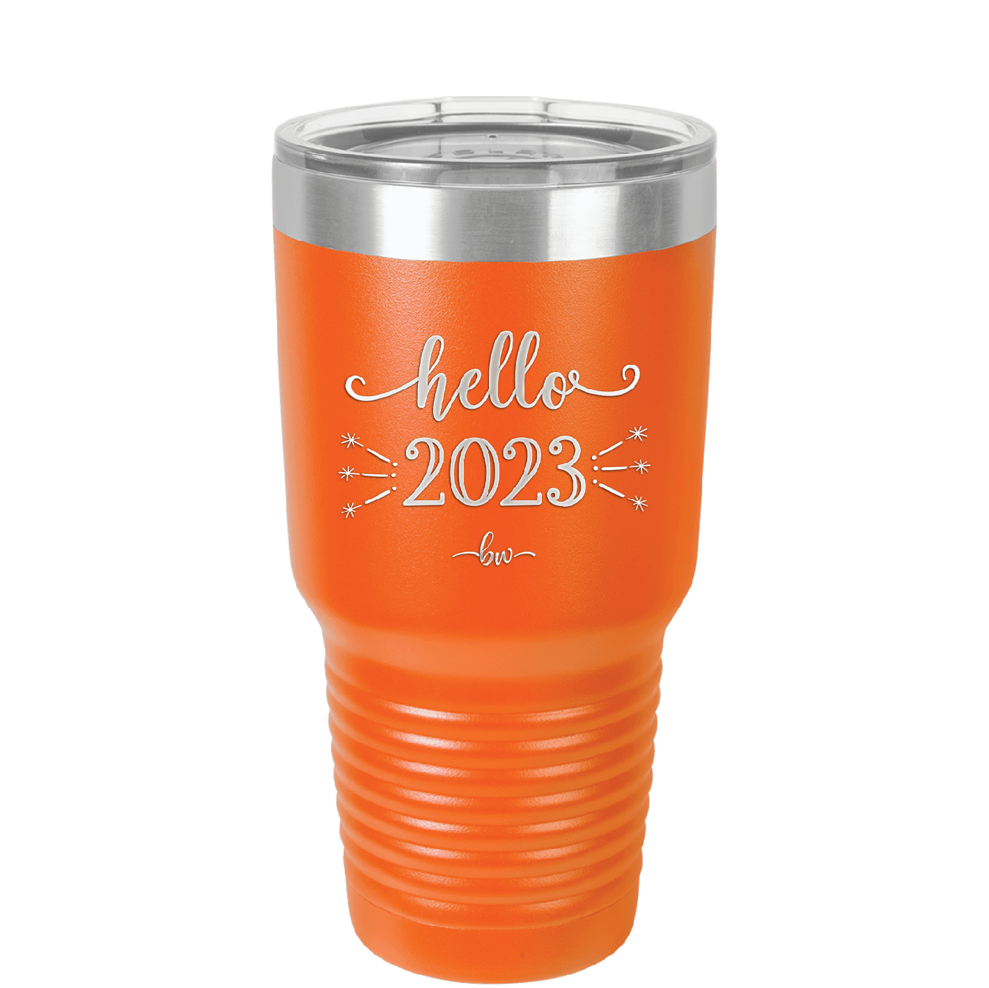 Hello 2023 - Laser Engraved Stainless Steel Drinkware - 1741 -