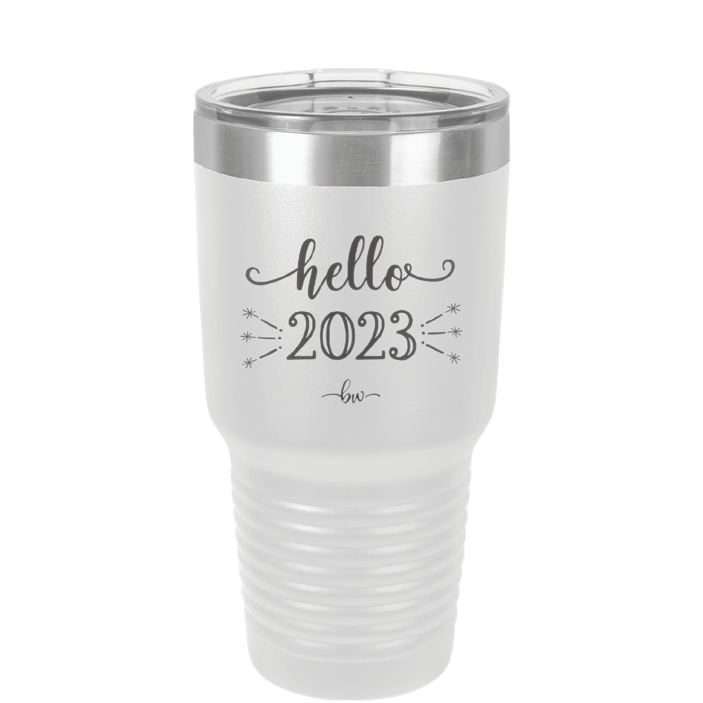 Hello 2023 - Laser Engraved Stainless Steel Drinkware - 1741 -