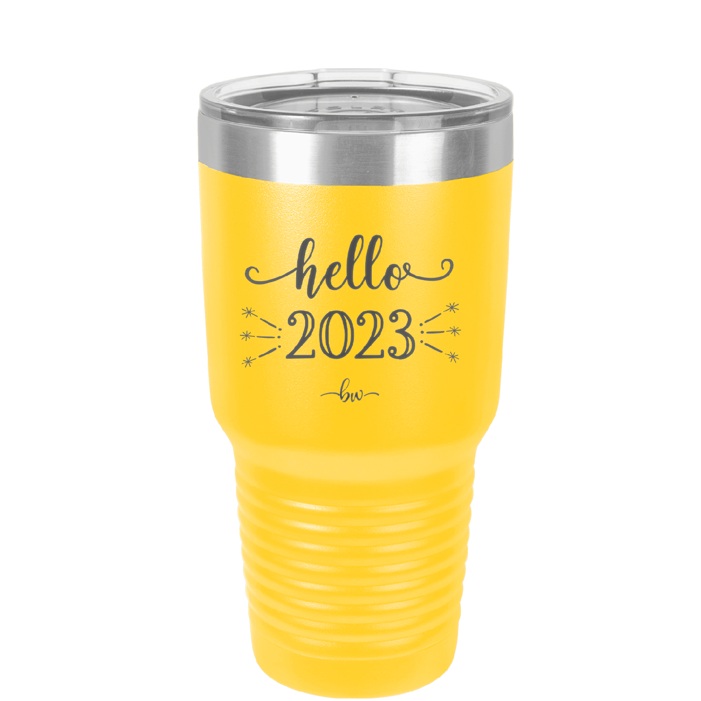 Hello 2023 - Laser Engraved Stainless Steel Drinkware - 1741 -