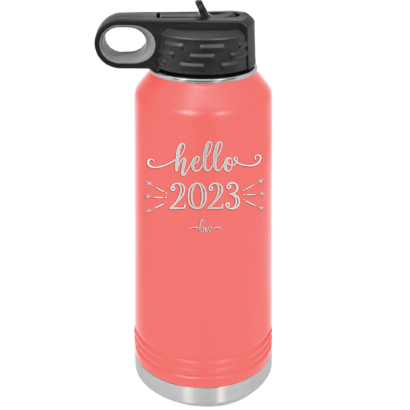 Hello 2023 - Laser Engraved Stainless Steel Drinkware - 1741 -