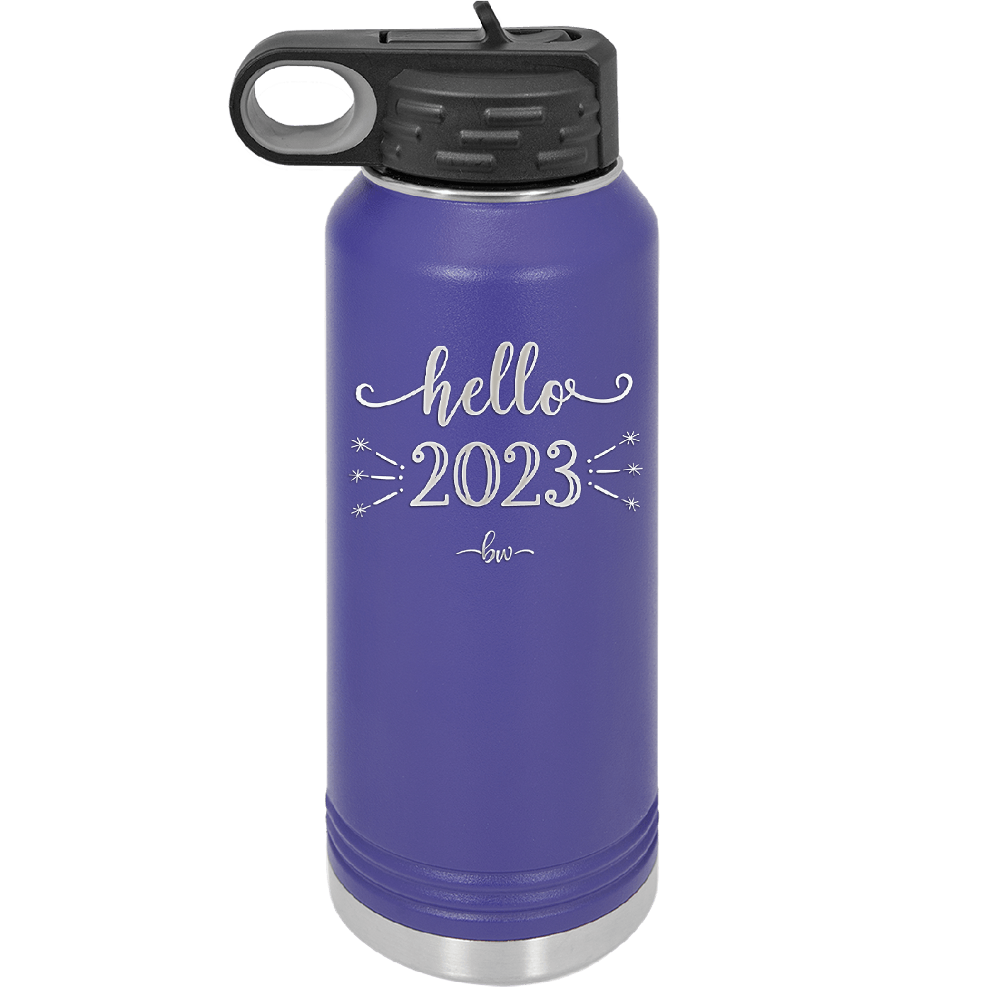 Hello 2023 - Laser Engraved Stainless Steel Drinkware - 1741 -