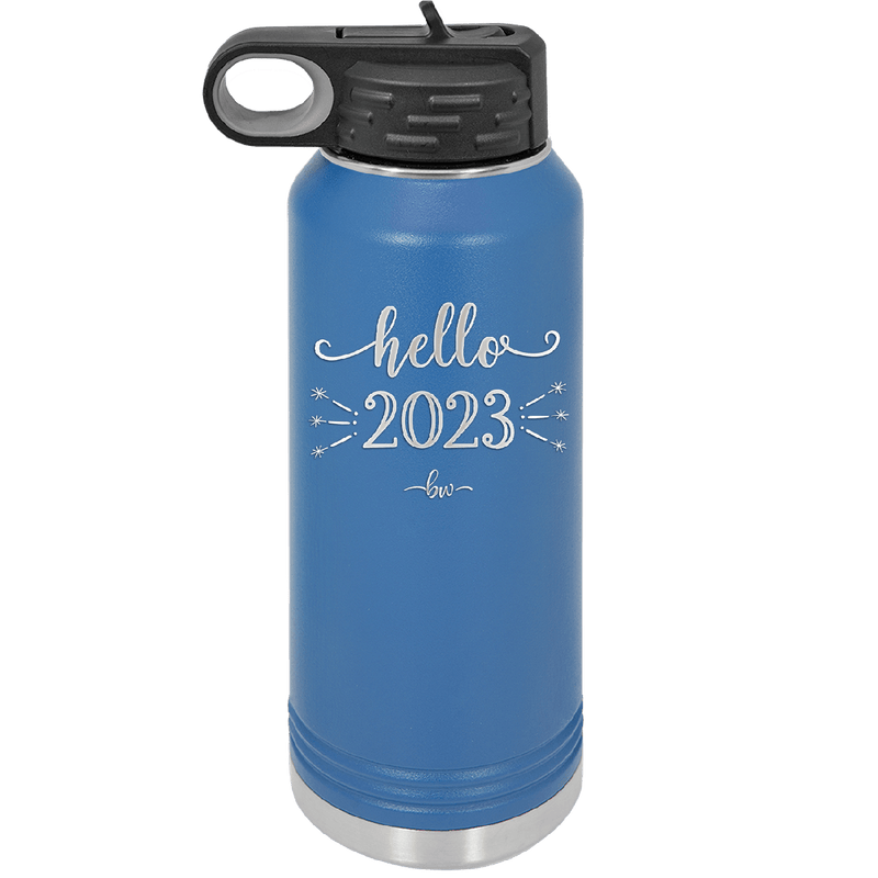 Hello 2023 - Laser Engraved Stainless Steel Drinkware - 1741 -