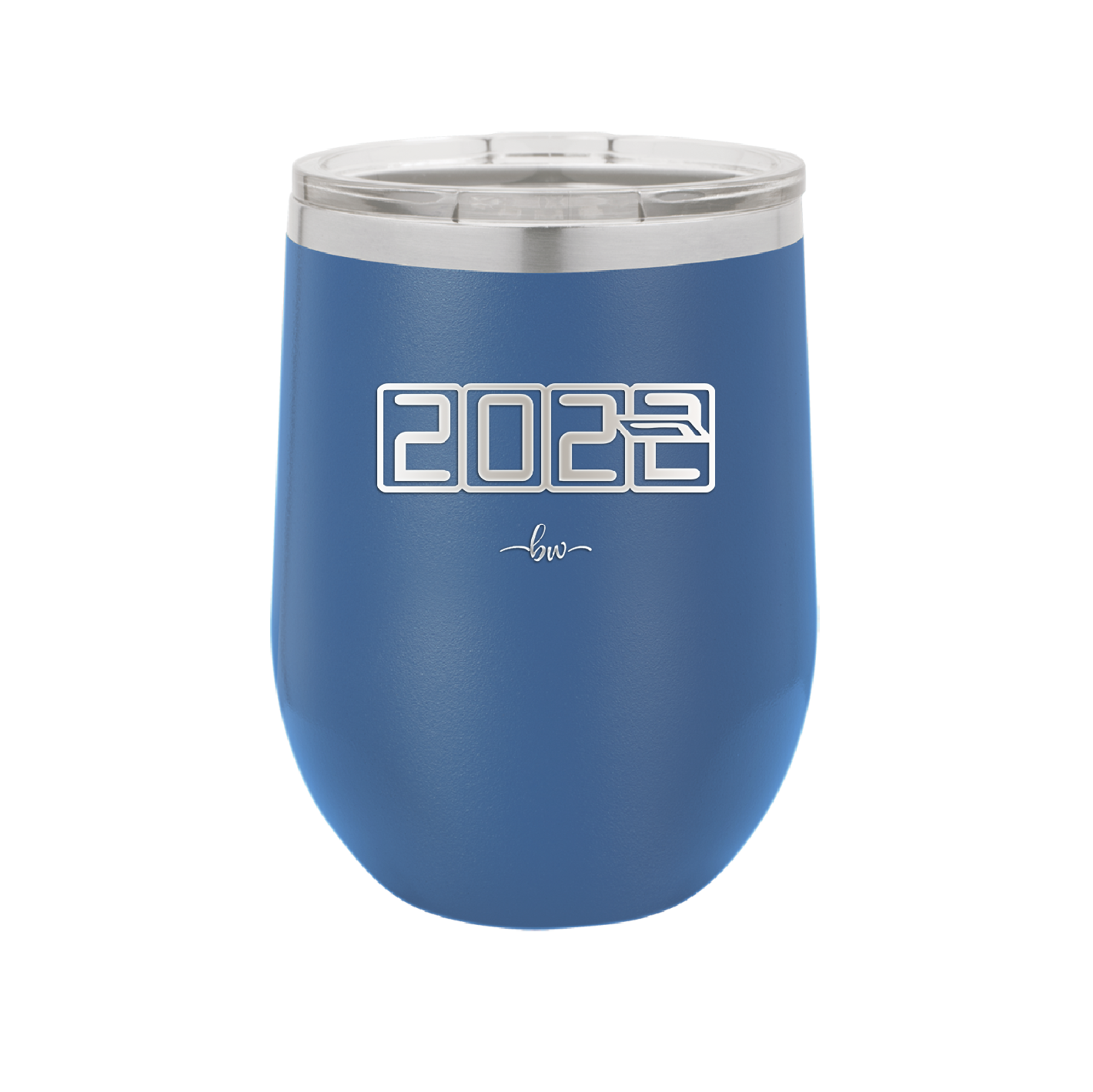 12 oz wine cup 2023 countdown- royal