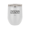 12 oz wine cup 2023 countdown- white