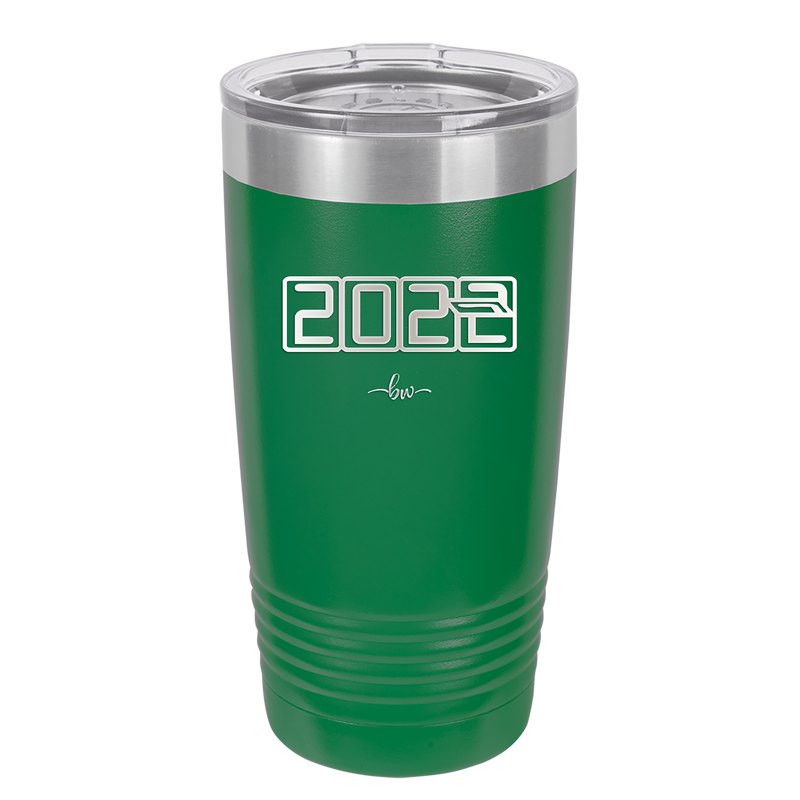 20 oz 2023 countdown- green