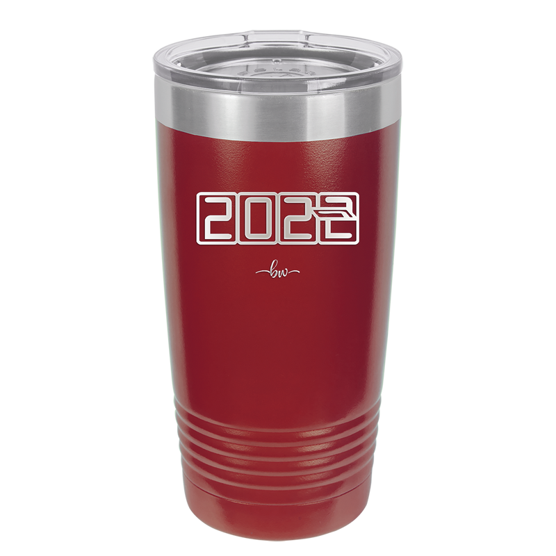 20 oz 2023 countdown- maroon