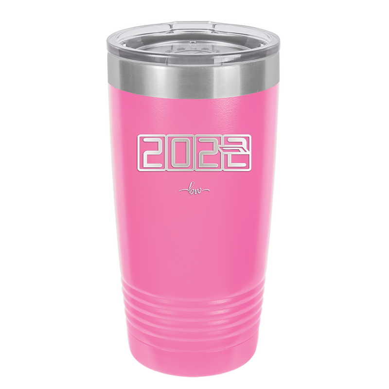 20 oz 2023 countdown- pink