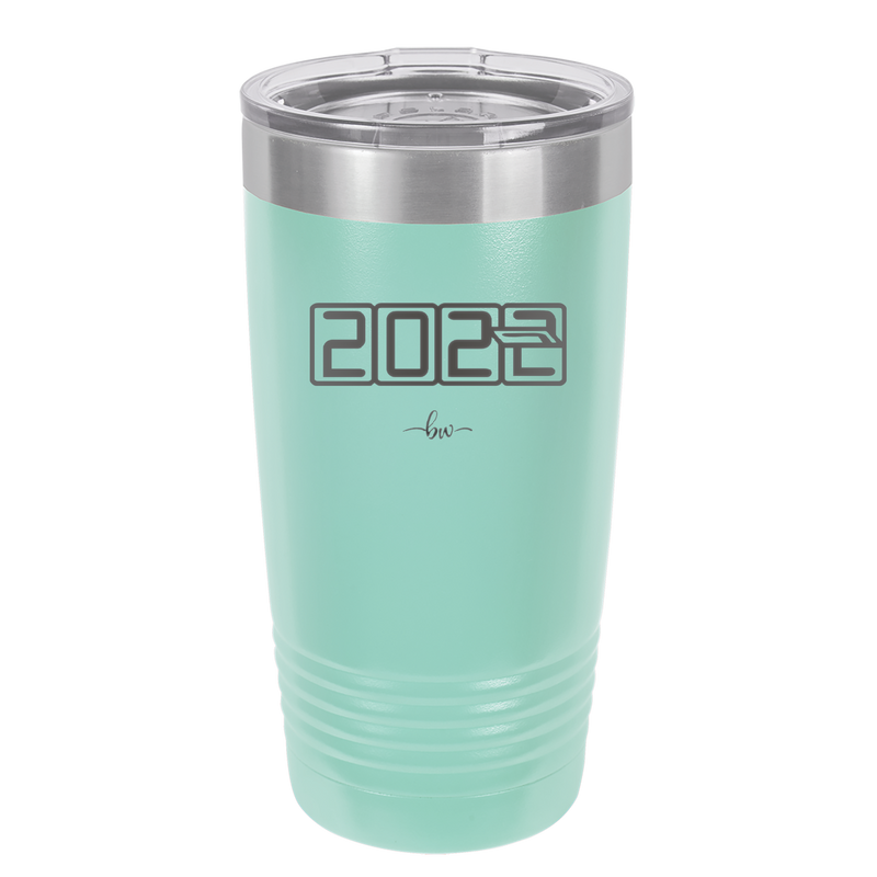 20 oz 2023 countdown- seafoam