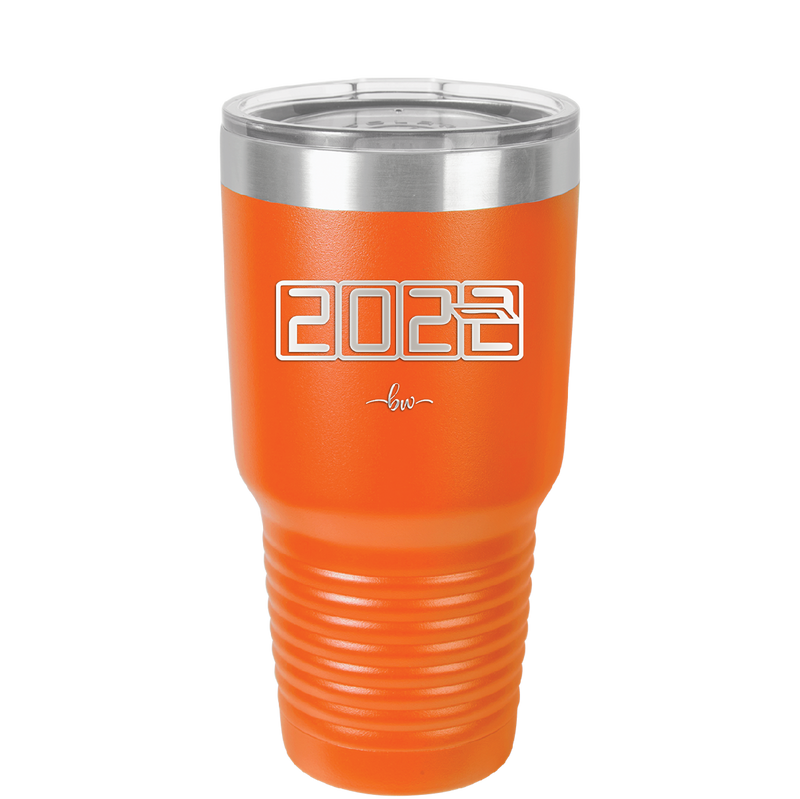 30oz 2023 countdown- orange