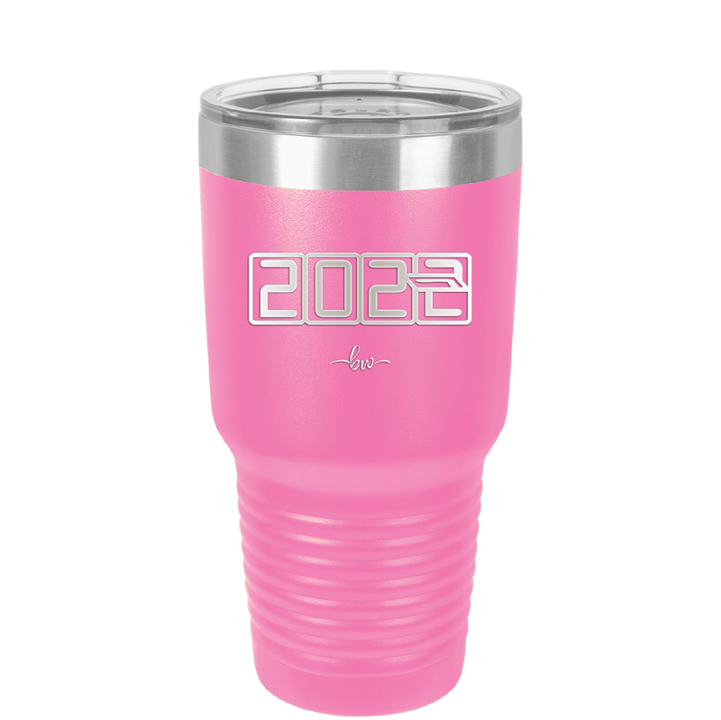 30oz 2023 countdown- pink