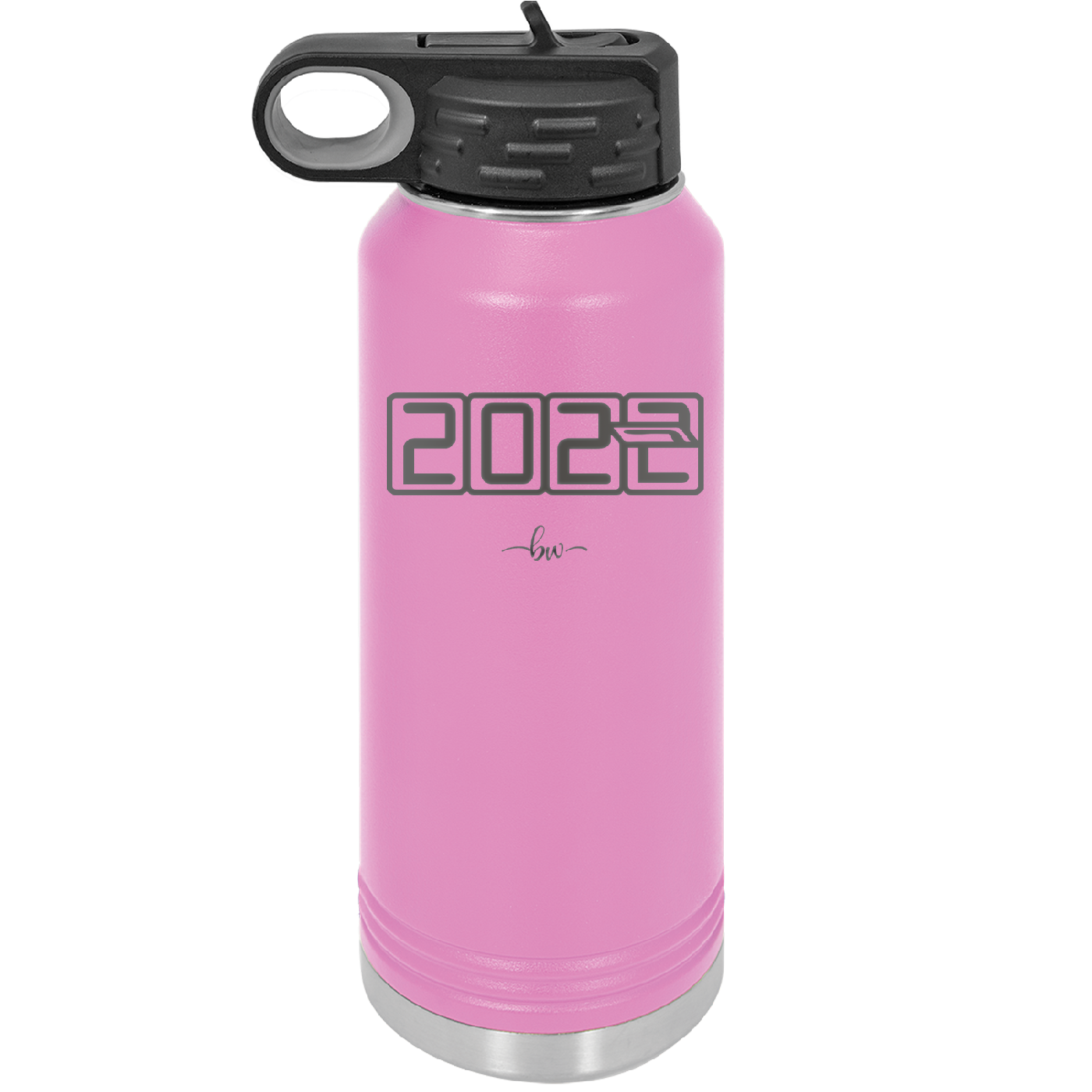 32 oz water bottle 2023 countdown- lavender