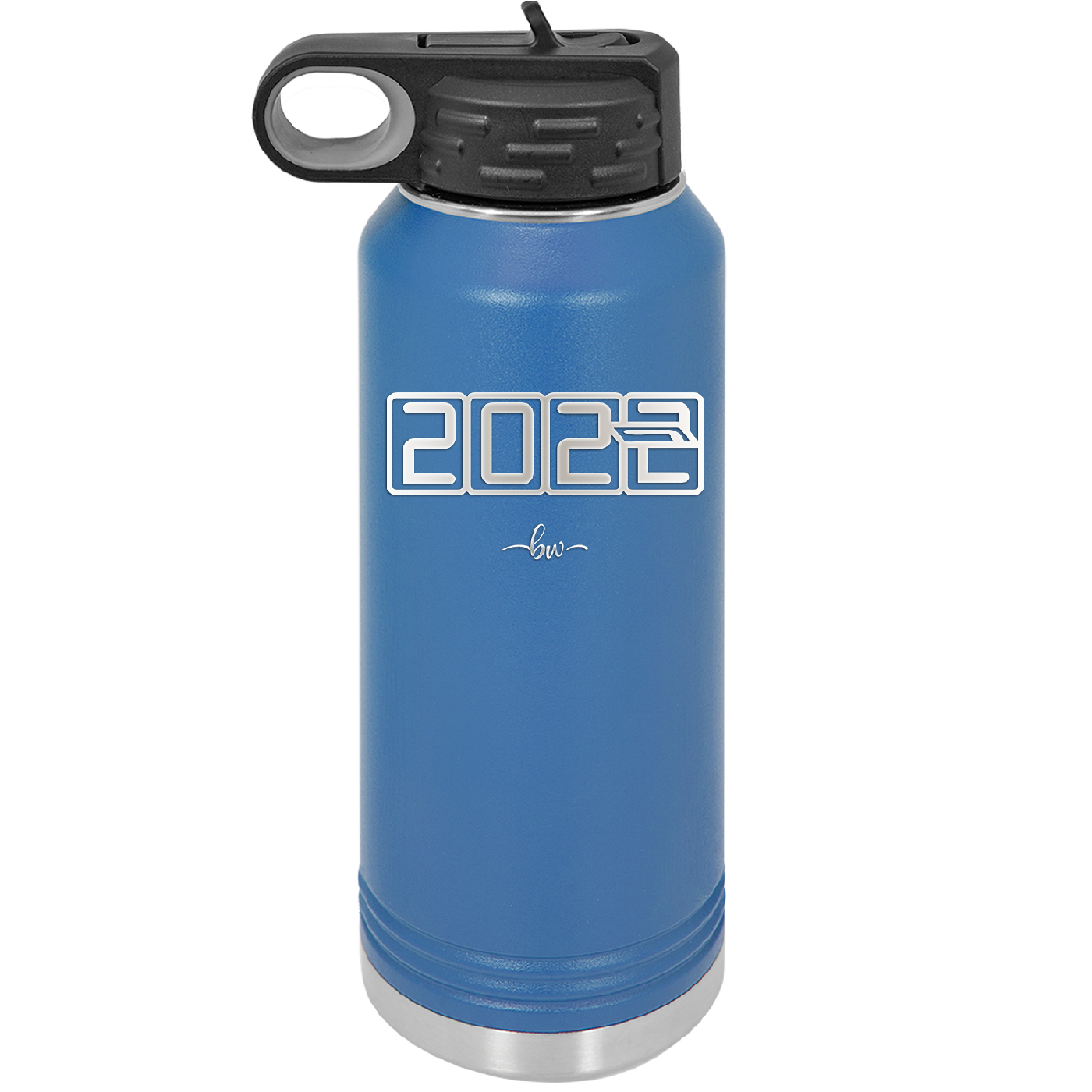 32 oz water bottle 2023 countdown- royal