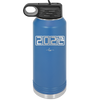 32 oz water bottle 2023 countdown- royal