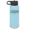 32 oz water bottle 2023 countdown- sky