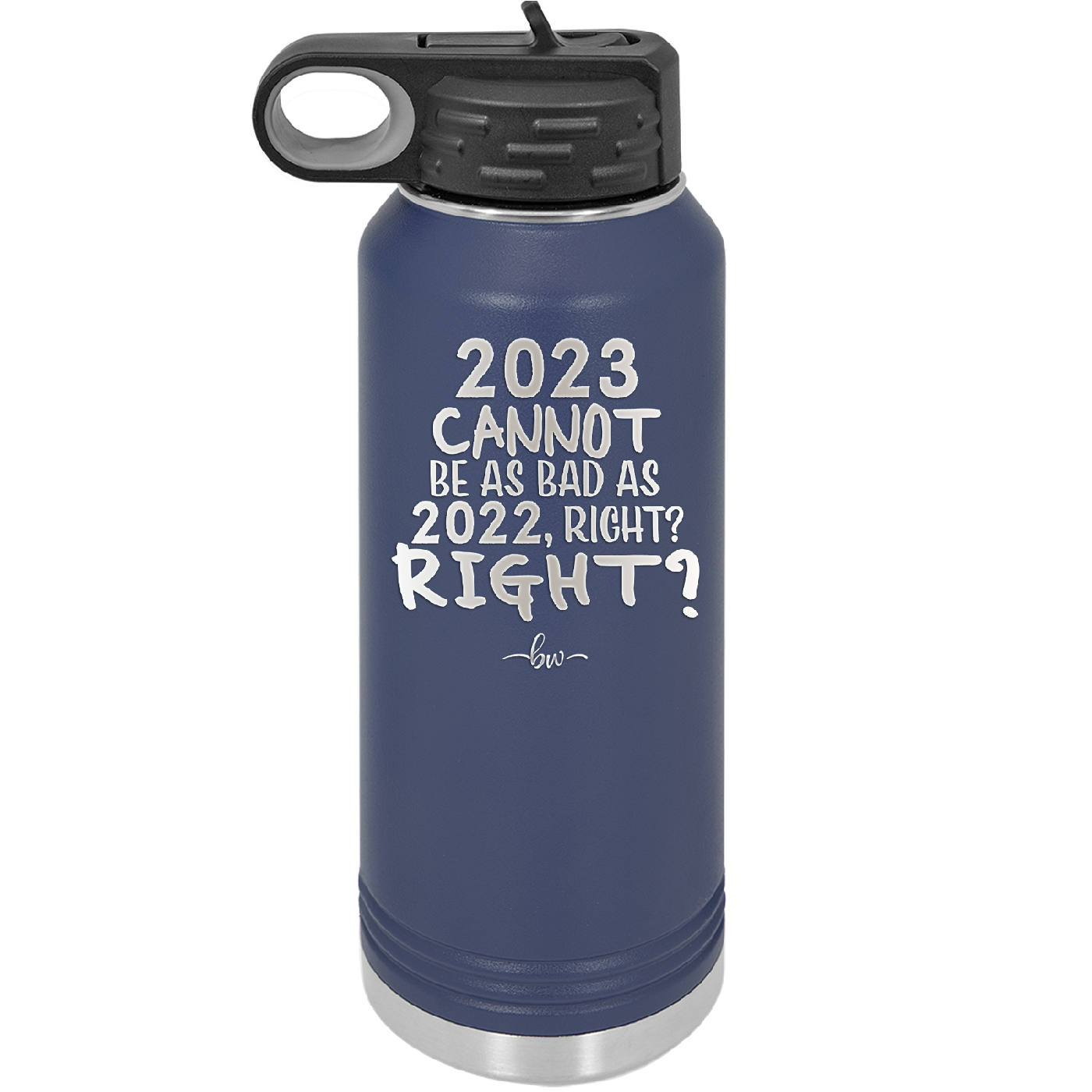 32 oz water bottle 2023 cannot be as bas as 2022, right?right? - navy