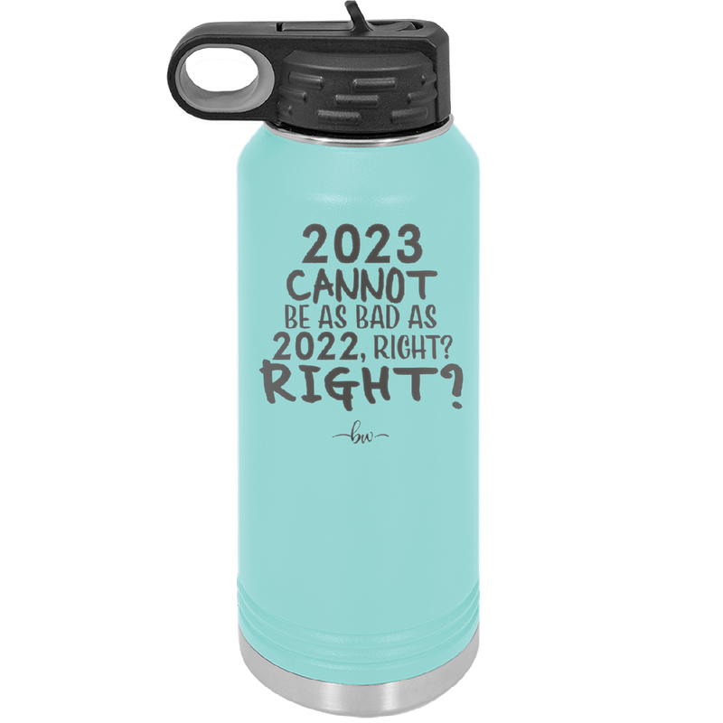32 oz water bottle 2023 cannot be as bas as 2022, right?right? - seafoam