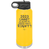 32 oz water bottle 2023 cannot be as bas as 2022, right?right? - yellow