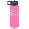 Roses are Red Violets are Blue I Have My Cat so I Don't Need You - Laser Engraved Stainless Steel Drinkware - 1751 -